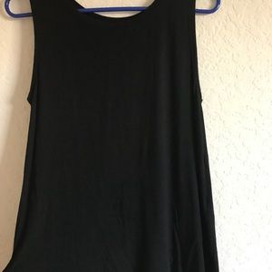 Split Back Tank Top